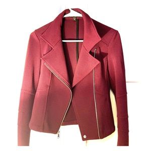 Dressy blazer, rose red